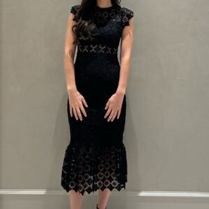 BLACK ILARIA DRESS